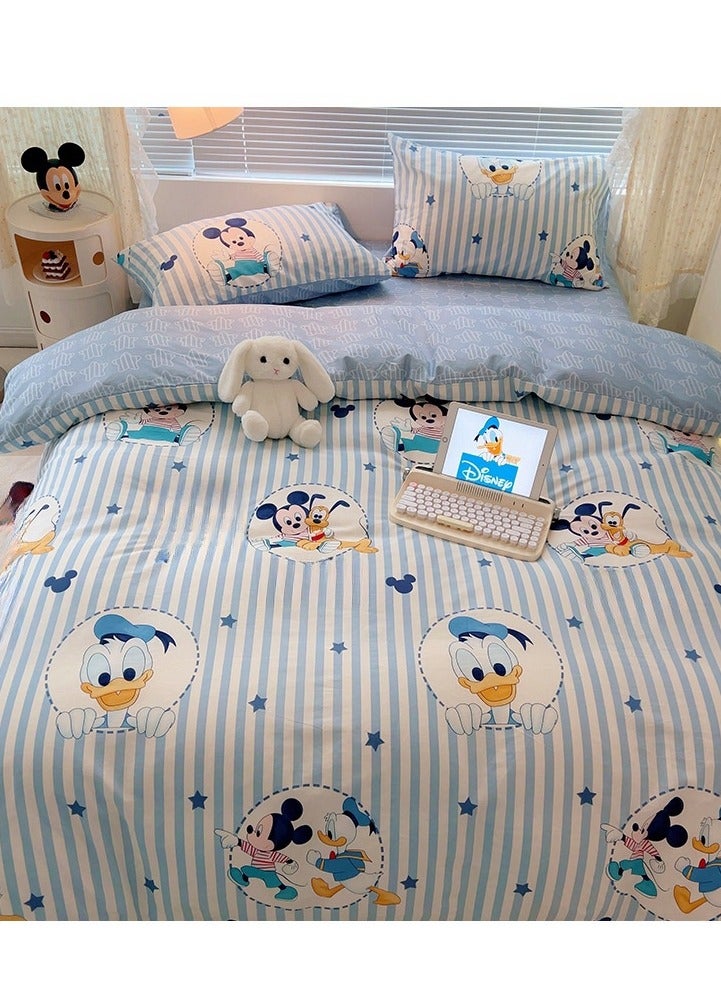 Disney Bed Sheet Style — French High-End  Pure Cotton  Bedding Four Piece Set - Image 1