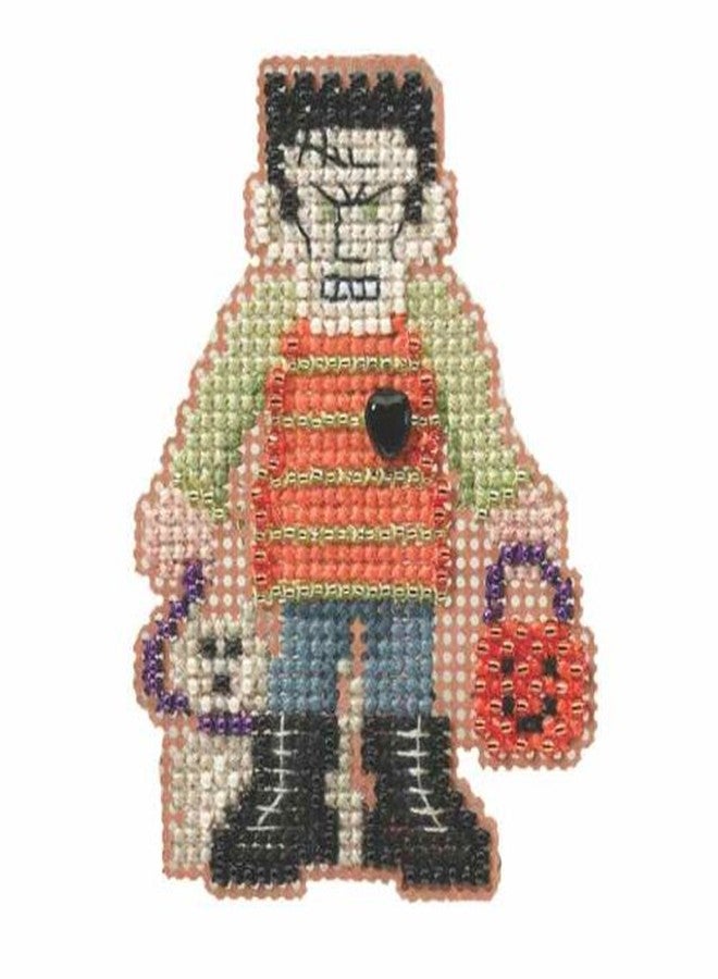 Mill Hill Monster Mash Beaded Counted Cross Stitch Ornament Kit MH184201 Mill Hill 2014 Autumn Harvest - Image 1