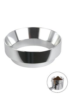 Generic 53mm Coffee Distribution Ring with Magnet – Strong Stability & Precise Brewing in an Elegant Silver Color  - Image 1