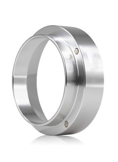 Generic 53mm Coffee Distribution Ring with Magnet – Strong Stability & Precise Brewing in an Elegant Silver Color  - Image 2