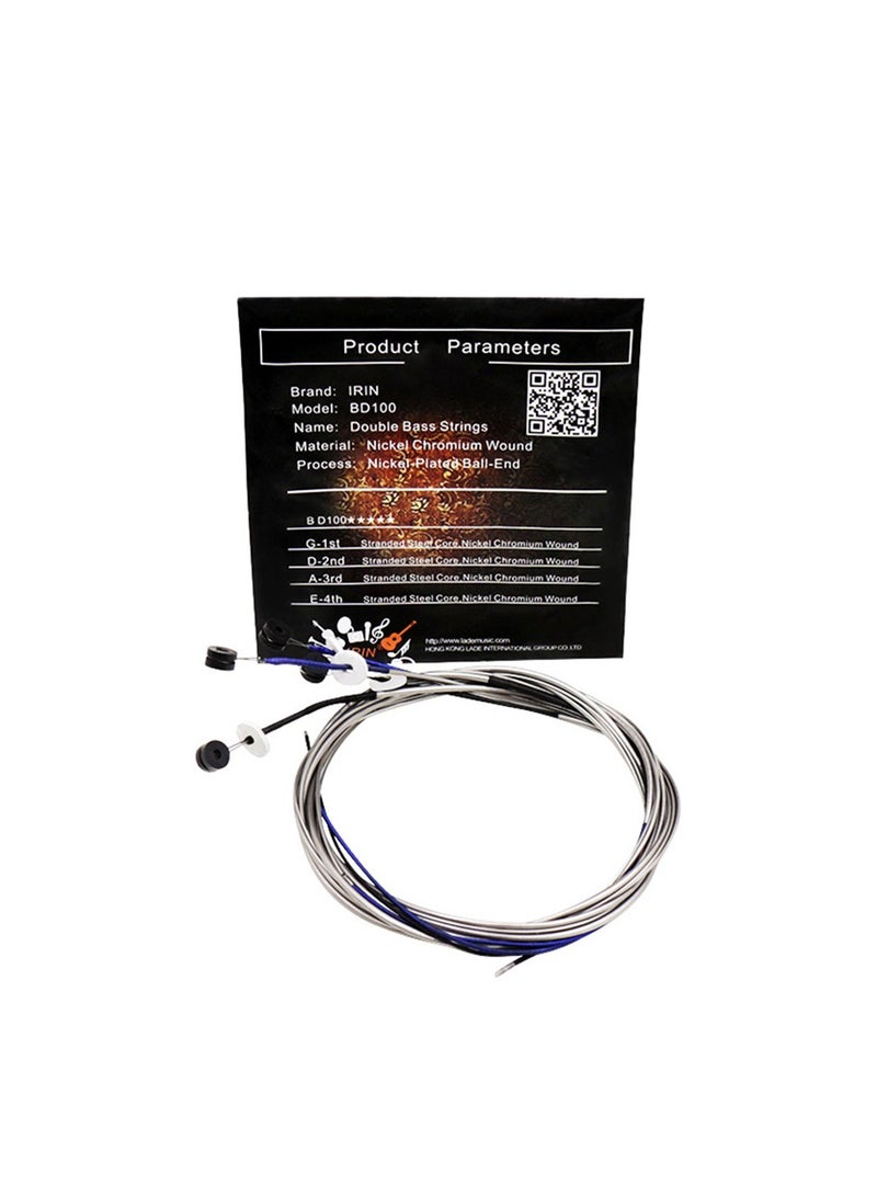 IRIN BD100 Bass Bass String Silver Plated Alloy Bass String 4 Strings - Image 5