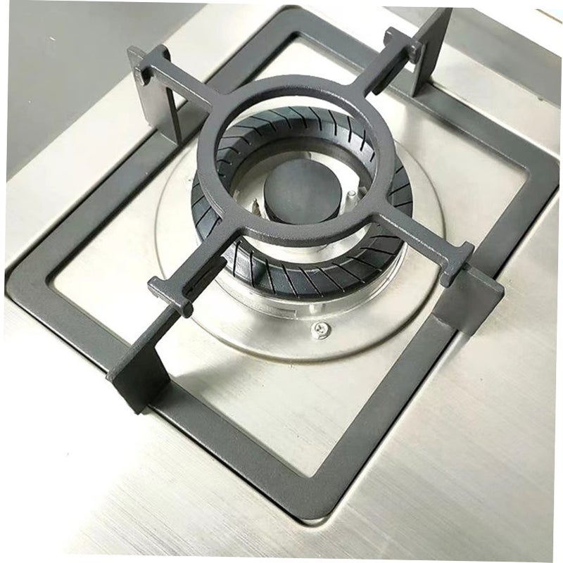 Iron Gas Stove Cooktop Grate Cover Bracket Slip Wok Rack Sturdy Compact - Image 4