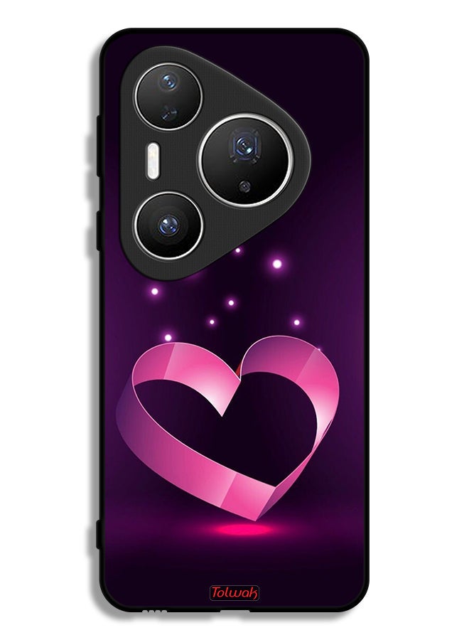 Tolwak Huawei Pura 80 Pro Protective Case Cover Heart Art - Image 1