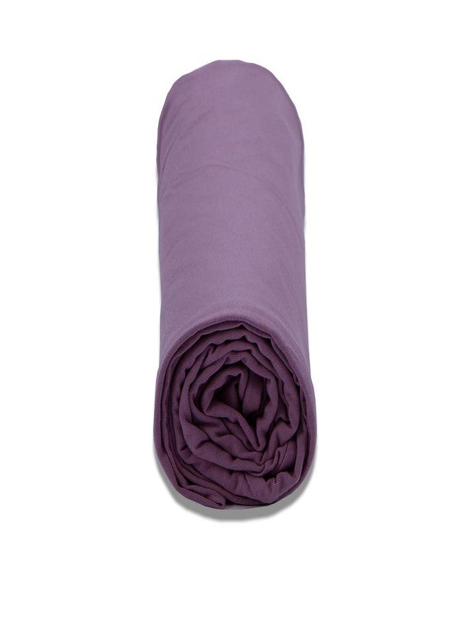 INSEN Pregnancy Body Cover,C Shaped Full Body Pillowcase (Purple Jersey) - Image 1