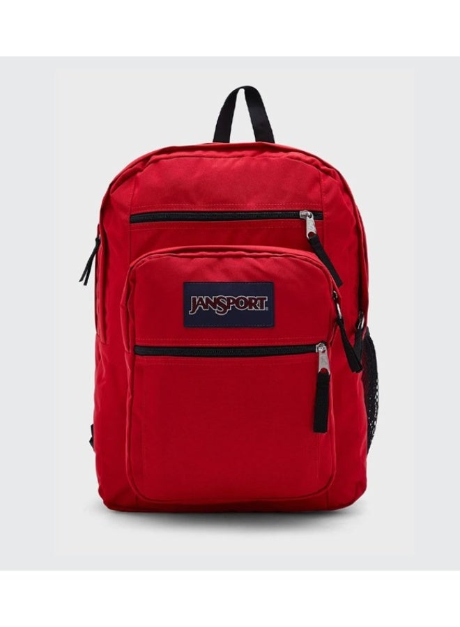JanSport Big Student Backpack, Red Tape, 15-Inch Laptop Sleeve, Dual Main Compartments, Ergonomic S-Curve Shoulder Straps, Large Capacity - Image 1