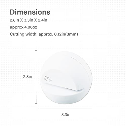 Asmix Electric Letter Opener,LO85W White Letter openers Envelope, Envelope Opener, Asmix (Japan Import) - Image 5