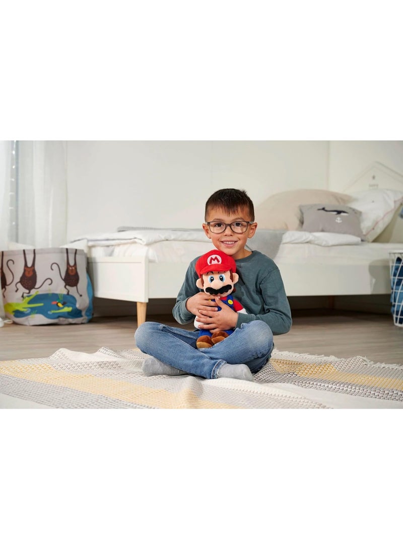 BEYTOR Super Mario Soft Character Plush Toy 30cm | Cute Game-Inspired Doll Pillow for Kids | Washable, Huggable Stuffed Toy for Bed, Travel & Playtime - Image 5