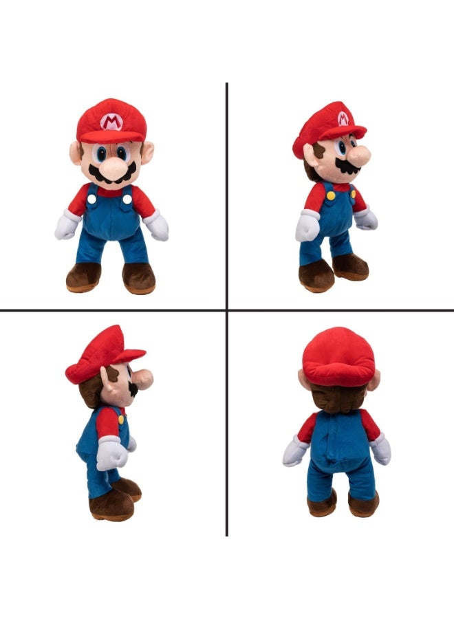 BEYTOR Super Mario Soft Character Plush Toy 30cm | Cute Game-Inspired Doll Pillow for Kids | Washable, Huggable Stuffed Toy for Bed, Travel & Playtime - Image 4