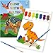 ALNETI Paint with Water Coloring Books for Toddlers Watercolor Painting Activities for Kids Ages 35 57 Dinosaur Arts and Crafts Activity Kit Dino Gifts for Boys 3 5 4 Year Old Kid Art Craft - Image 3