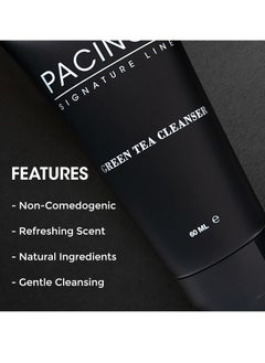 Pacinos Green Tea Cleanser - Gentle Facial Cleanser - Nourishing Antioxidant Face Wash for Balanced Skin - pzsku/Z37EEE10E5A0CC8C5F219Z/45/_/1740570258/32b2cd9c-97cb-43e5-a19d-19c887076493