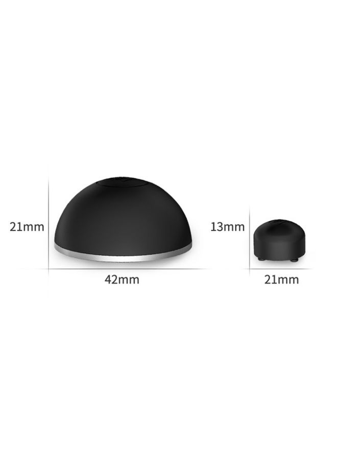 BURAQ Suohuang SH-1029 Aluminum Portable Bracket Foot Pad for MacBook, Laptop(Black)  - Image 3