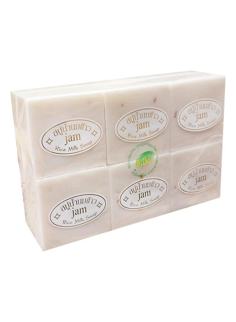 JAM 6-Piece Rice Milk Skin Lightening Soap 60grams - Image 3