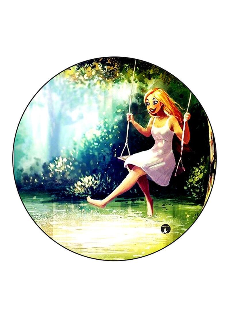 RKN Girl Printed Large Pin Multicolour - Image 1