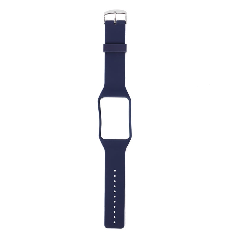 Navy Smart Watch Wrist Band Soft TPE Watch Strap Compatible for Samsung Smart Watch - Image 1
