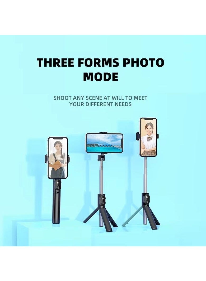 3-in-1 Selfie Stick & Tripod with Wireless Bluetooth Remote – Extendable Phone Holder for iPhone, Samsung Galaxy, LG & More - Image 3