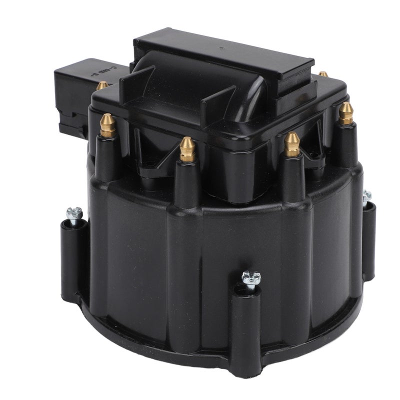 Distributor Cap Rotor Kit: Black ABS Plastic - Wide Compatibility Optimal Performance Distributor Replacement Kit for V8 Engine Tune Ups & HEI Distributor Vehicles - Image 5