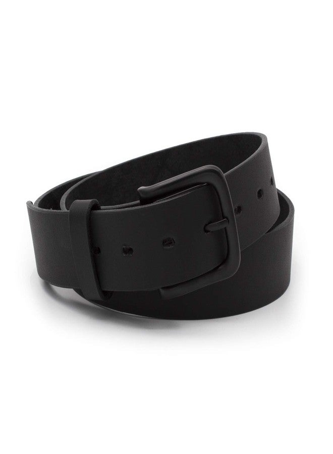Main Street Forge The Huntsman - Full Grain Leather Black Belt - Made in USA - Men's Leather Belt - Image 1