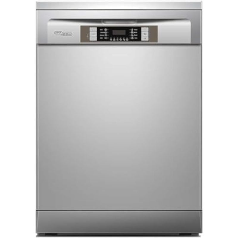 Dishwasher SGDW1601SS, 7 Programs, Extra Drying and Half Load Functions, Child Lock Option, 6 Cleaning Temperatures, 24 Hour Delay Start, 59.8x60x84.5cm WxDxH,Silver, 1 Year Warranty - Image 5