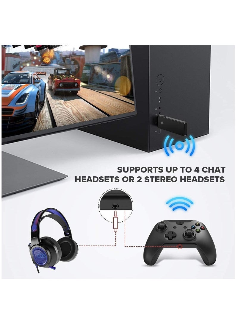 Wireless Adapter for XBOX ONE Wireless Adapter PC Receiver USB Controller Adapter for Microsoft XBOX ONE Work for Windows 7/8.1/10 Video Game AccessoriesNot Original