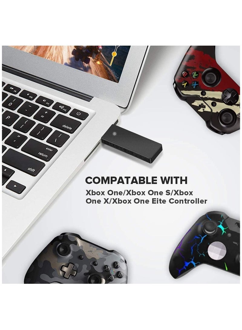 Wireless Adapter for XBOX ONE Wireless Adapter PC Receiver USB Controller Adapter for Microsoft XBOX ONE Work for Windows 7/8.1/10 Video Game AccessoriesNot Original