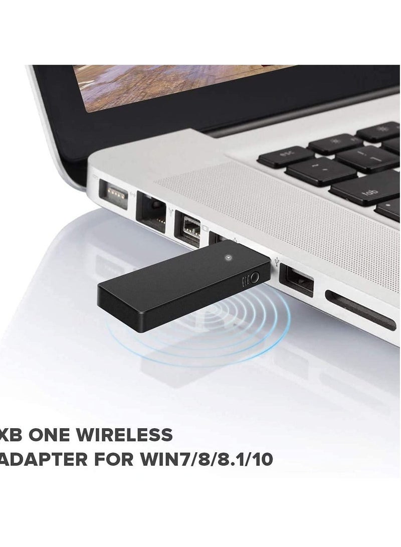 Wireless Adapter for XBOX ONE Wireless Adapter PC Receiver USB Controller Adapter for Microsoft XBOX ONE Work for Windows 7/8.1/10 Video Game AccessoriesNot Original