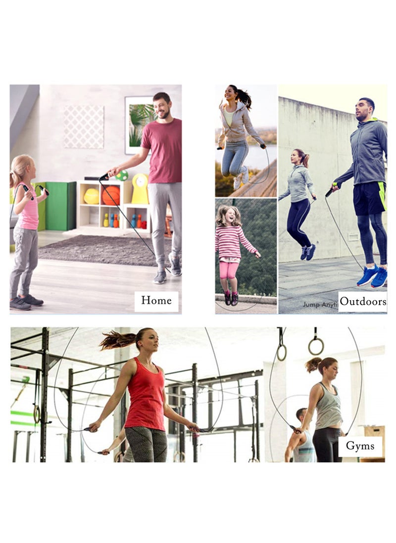 Generic - Adjustable Jump Rope Skipping Rope for Kids and Adults - Image 1
