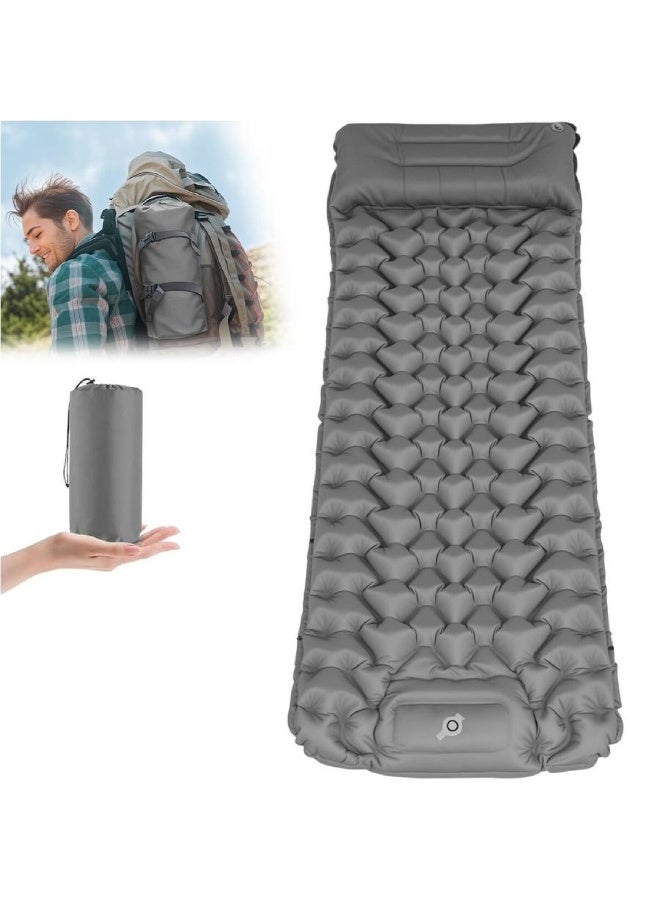 BlueFire Ultra-Thick 8cm Camping Mat with Pillow & Foot Pump | 440lb Capacity, Infinite Connectable Design for Double Bed | Fast Inflation & Waterproof Air Mattress for Backpacking, Hiking & Disaster Prep - Image 5