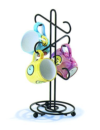 Spectrum Diversified Scroll Mug Holder, Black - Image 3