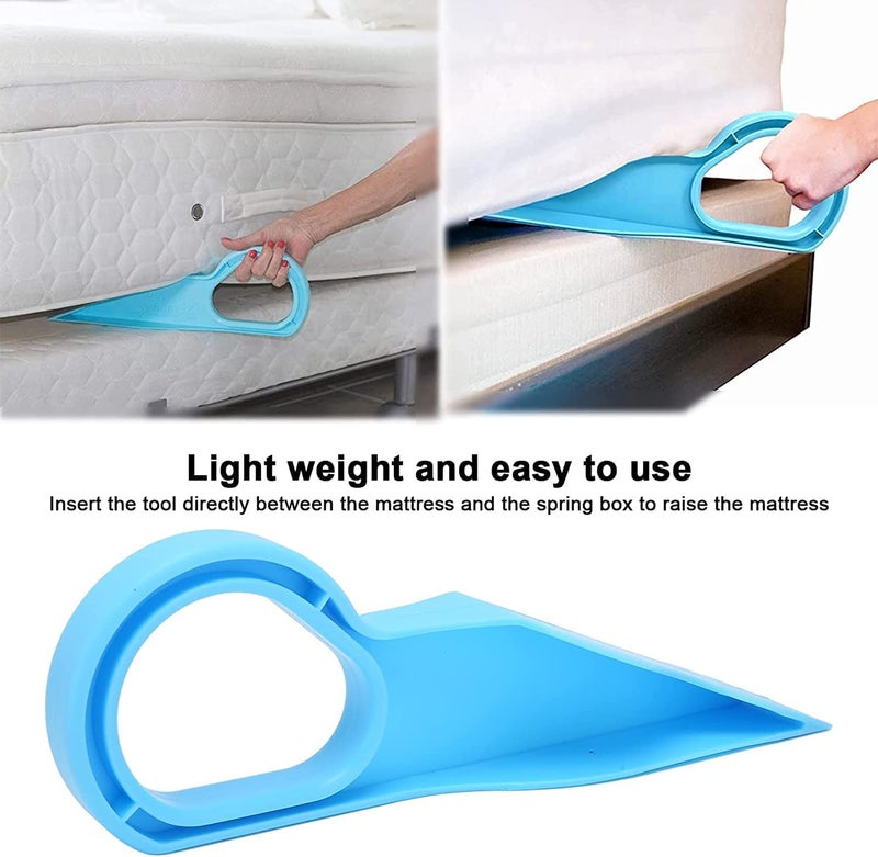 SKDBPM KDR Bed Sheet Tucker Tool Mattress Lifter Tool 2 in 1 Bedsheet Tucker Tool Bedsheet Mattress Lifter Stand Bed Lifter Helps Lift and Hold Mattress Wedge Elevator Tool Bed Making Tool Bed Tucker Tool - Image 4