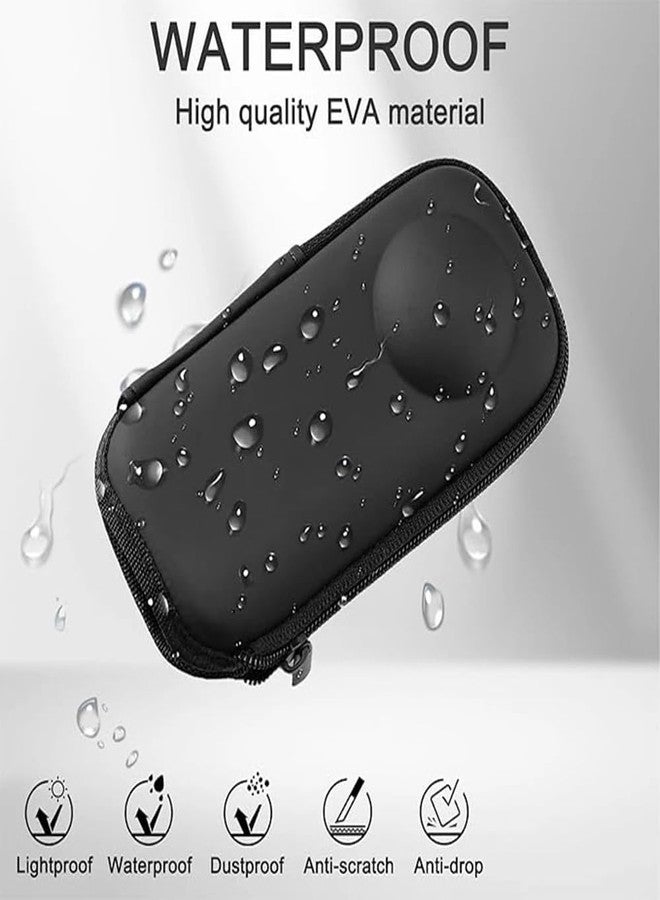 ZODUCT Insta 360 X3 Dual Lens Protector Guard Sticky Tempered with Storage Bag for X3 Action Camera Dust Proof, Anti-Strach Protective Insta 360 Accessories (X3 + Camera Bag) - Image 5
