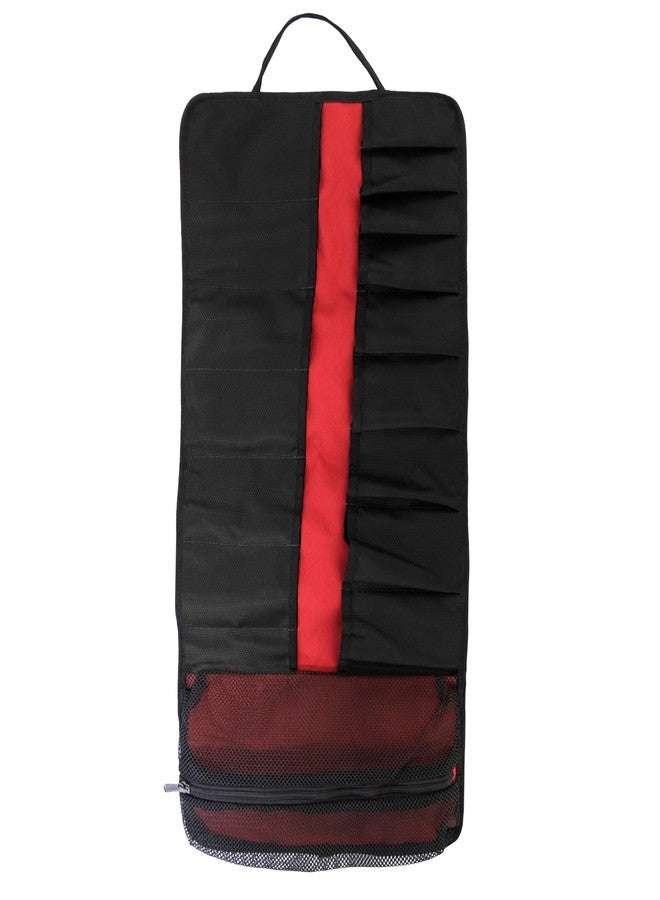 وولفرين حقيبة أدوات وولفرين | حقيبة حمل | بكرة أدوات متعددة الاستخدامات | نايلون متين برؤوس مسامير، أحزمة قابلة للتعديل، وجيوب متعددة الاستخدامات لتنظيم الأدوات أثناء التنقل، بكرة أدوات متعددة الاستخدامات بطول 28 بوصة، 16 جيبًا، لون أسود - Image 3