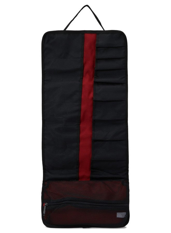 وولفرين حقيبة أدوات وولفرين | حقيبة حمل | بكرة أدوات متعددة الاستخدامات | نايلون متين برؤوس مسامير، أحزمة قابلة للتعديل، وجيوب متعددة الاستخدامات لتنظيم الأدوات أثناء التنقل، بكرة أدوات متعددة الاستخدامات بطول 28 بوصة، 16 جيبًا، لون أسود - Image 4