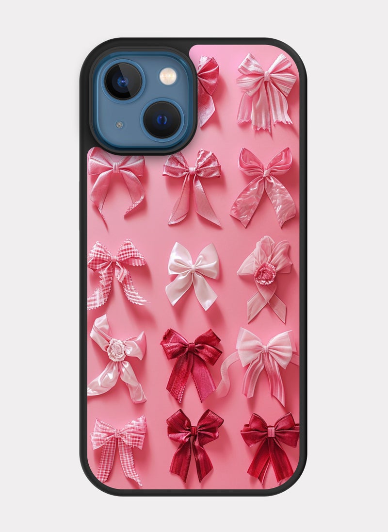 PXLAAT iPhone 13 case cover Bow Pattern - Image 1