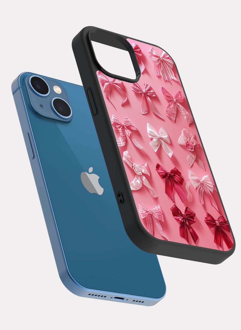 PXLAAT iPhone 13 case cover Bow Pattern - Image 2