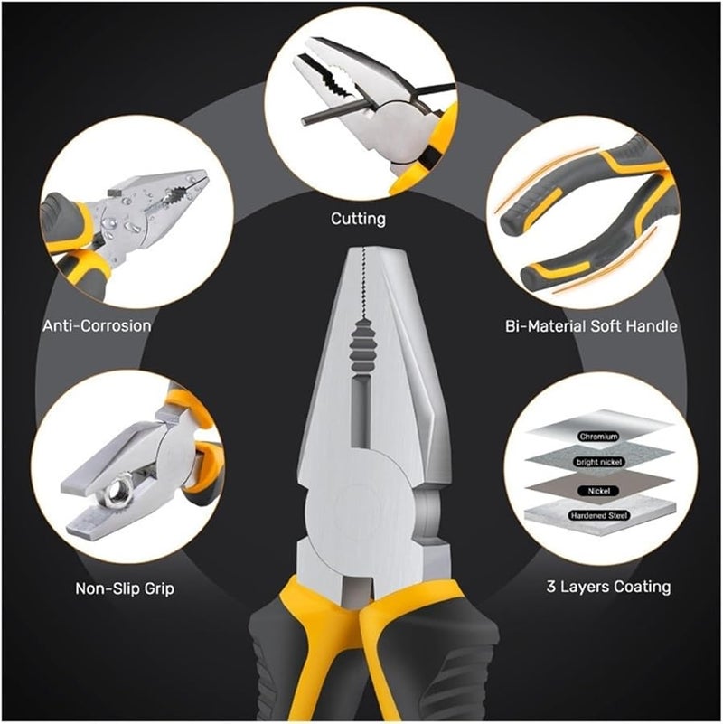 24 Piece Household Hardware Tools And Home Maintenance Combination Set - Image 4