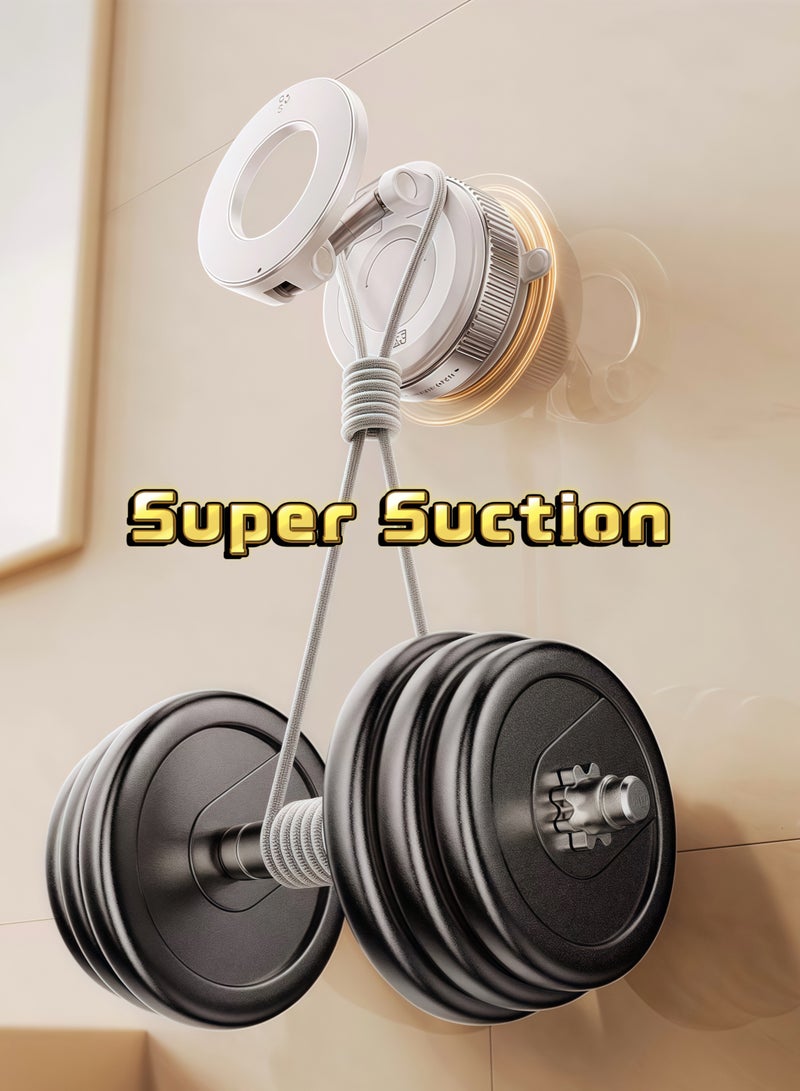 SuperGrip Suction 360° Magnetic Phone Holder for Car - Magnetic 360° Rotator | Max Strength Vacuum Base & Multi-Angle View | Sleek Minimalist Design - Image 2