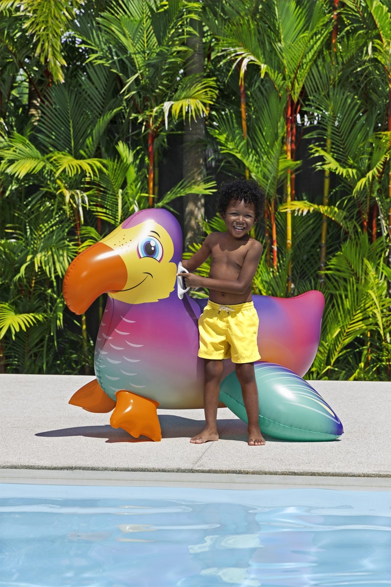 Bestway Rider Dandy Dodo Ride-on 141x113cm | Inflatable Ride-on | Pool Float | Summer Water Toy | Pool & Beach Toy - Image 3