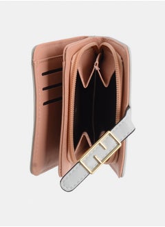 Women's leather wallet with multiple pockets and a rectangular lock - pzsku/Z37F02C54003A32F20276Z/45/_/1737461953/c3fb1c57-11a1-44eb-8e7b-23fb91f8ebd1