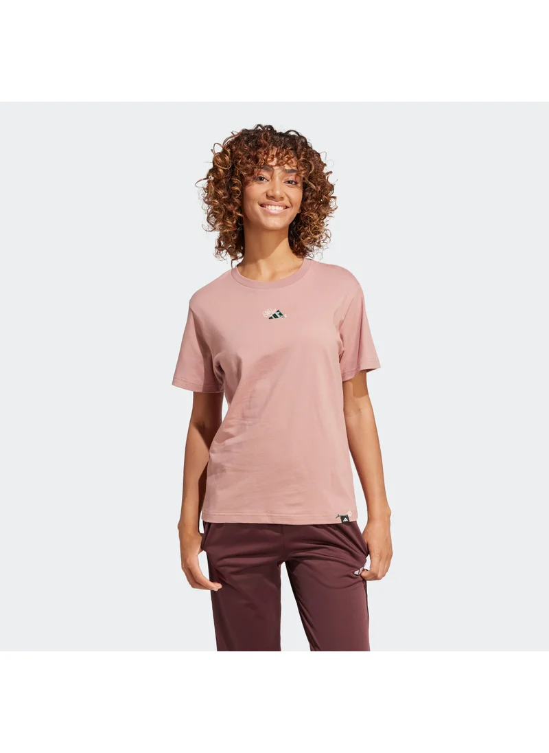 Adidas Lounge Mini Graphic T-Shirt