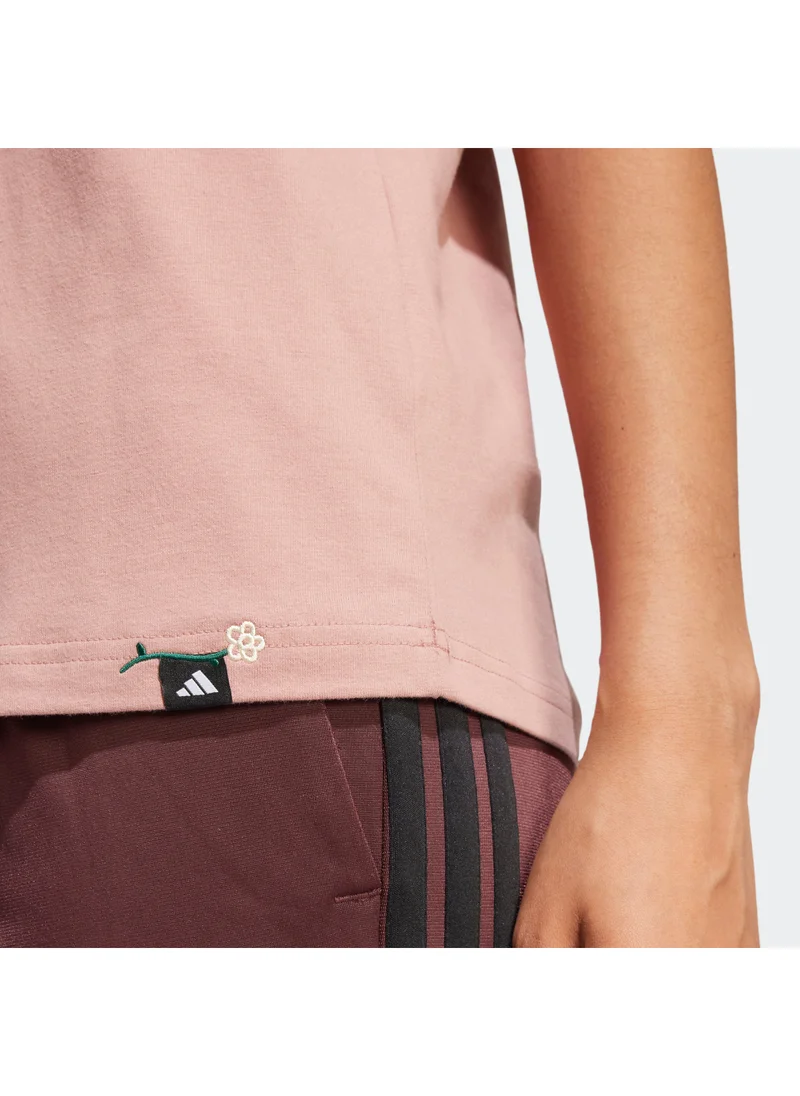Adidas Lounge Mini Graphic T-Shirt