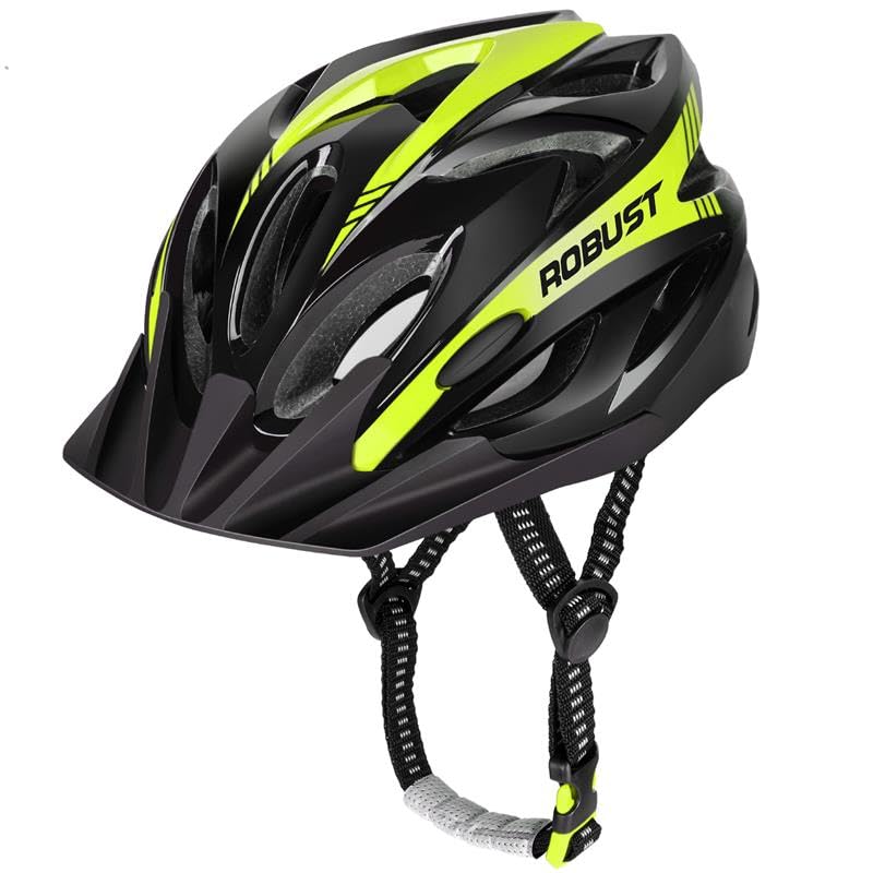 JASPO Robust Cycling Skating Helmet for Men & Women with Detachable Visor | High-Density EPS | Universal Fit 58–62 cm | Lightweight 230g | PC Shell | for Skateboard, Kick Scooter (Metallic Black) - Image 1