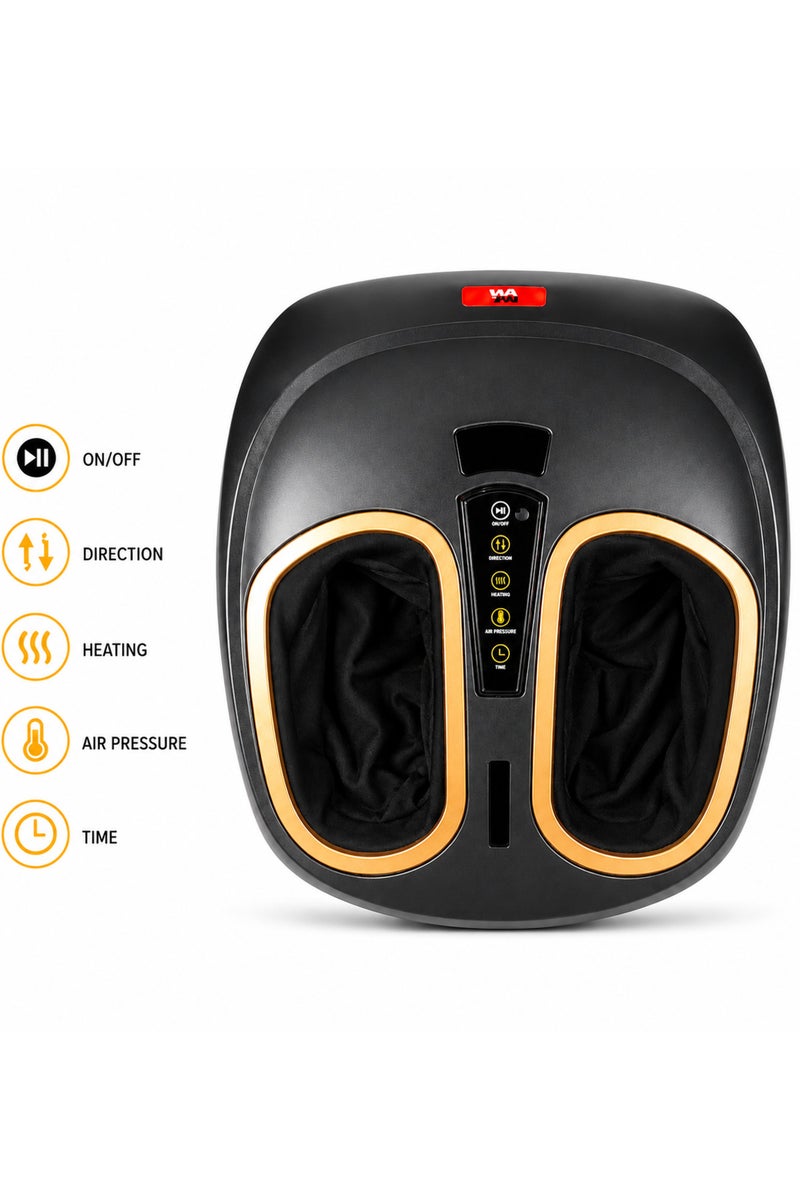 Electric Shiatsu Foot Massager Machine with Heat & Air Compression Massager for Home Relaxation - Image 1