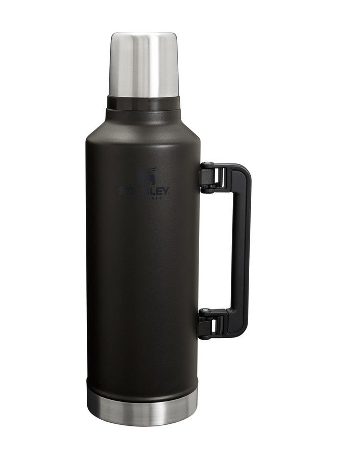 Stanley Stanley Classic Legendary Vacuum Bottle 2.5 qt | Wide Mouth with Leakproof Cup Lid | Keep Drinks Hot or Cold | Packable for Travel | Insulated Stainless Steel Thermos | BPA-Free | Black 2.0  - Image 1