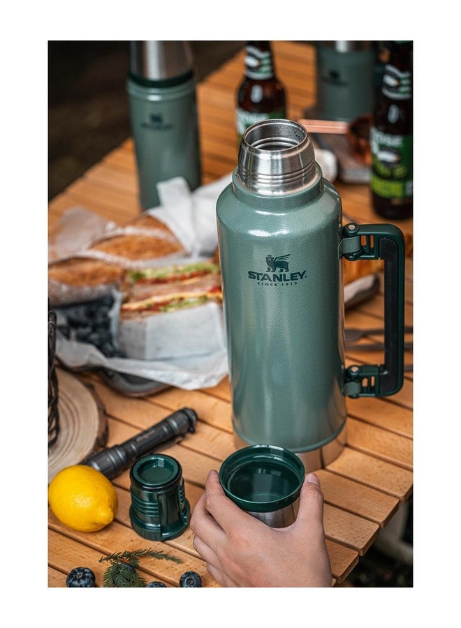 Stanley Stanley Classic Legendary Vacuum Bottle 2.5 qt | Wide Mouth with Leakproof Cup Lid | Keep Drinks Hot or Cold | Packable for Travel | Insulated Stainless Steel Thermos | BPA-Free | Black 2.0  - Image 3