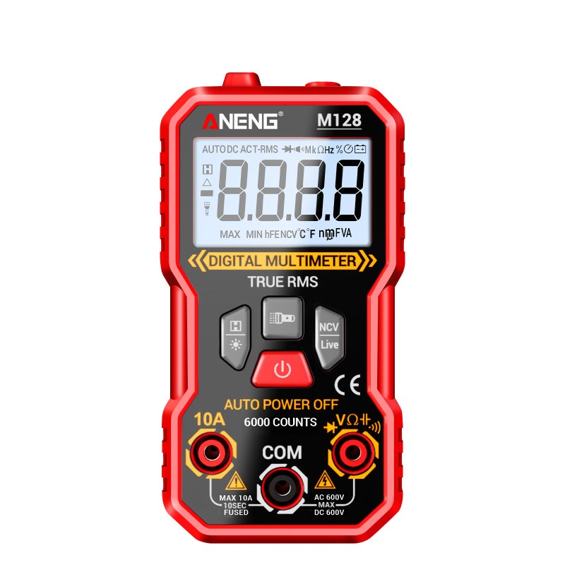 ANENG M128 Digital Multimeters Smart High Precision Professional 6000 Counts AC DC Voltage Tester NCV Ohm Ammeter Resistance - Image 1
