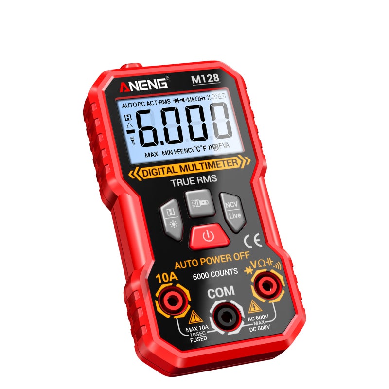 ANENG M128 Digital Multimeters Smart High Precision Professional 6000 Counts AC DC Voltage Tester NCV Ohm Ammeter Resistance - Image 3