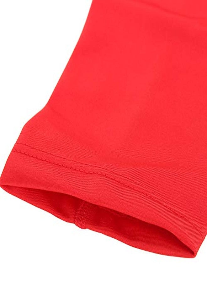 Futaba Sunscreen Sports Protective Forearm Elbow Sleeve - Red - Medium - Image 4