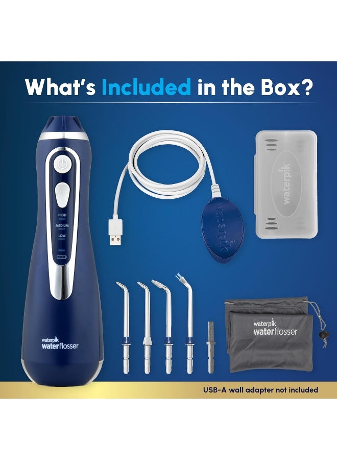 Waterpik Cordless Advanced Water Flosser, Classic Blue [US version] - Image 4