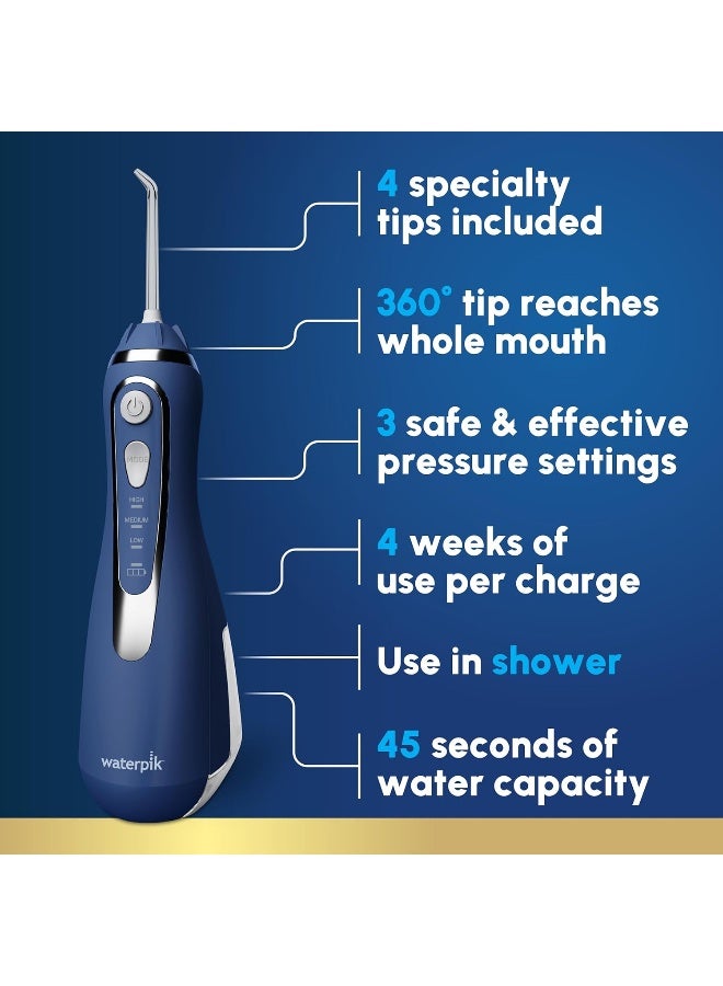 Waterpik Cordless Advanced Water Flosser, Classic Blue [US version] - Image 2