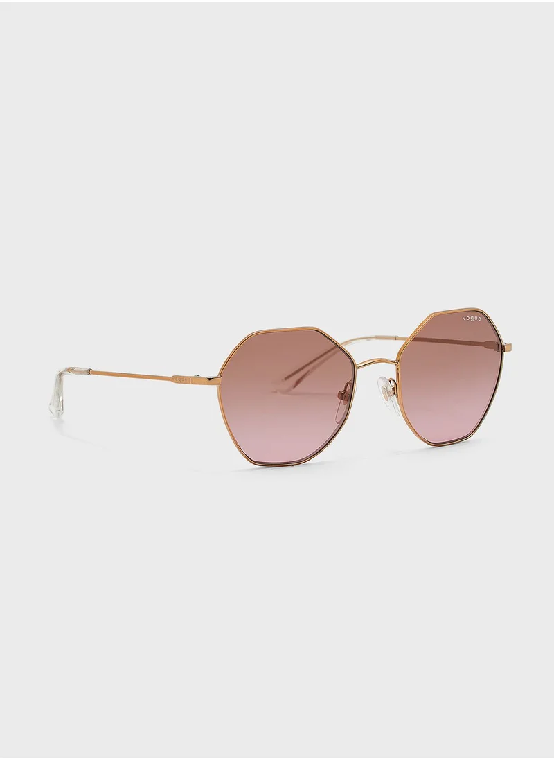 Vogue Eyewear 0VO4180S Oversized Sunglasses